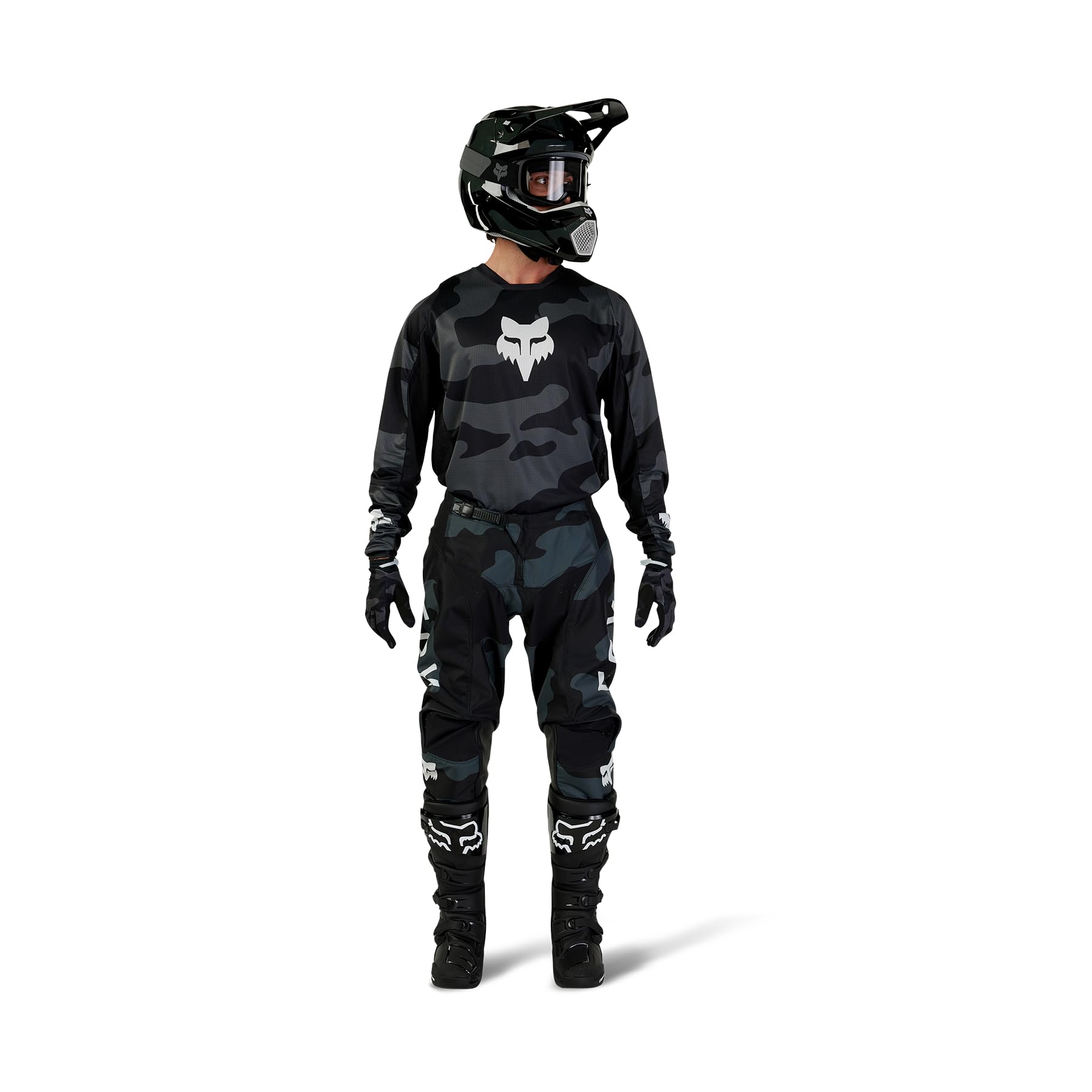 Fox Racing 180 BNKR Motocross Jersey, Black