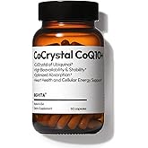 BIGVITA CoCrystal CoQ10 + 120 mg Ubiquinol – Ultra-Absorption Formula with PQQ, SOD & BioPerine – Supports Heart, Energy & Cellular Vitality – 60 Capsules - 2 Month Supply