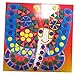 O.L. Toys Mosaics#5 Vehicles / Flower / Butterfly / Building / Crown / Dinosaurs Sticky,Craft for Kids,6 Styles