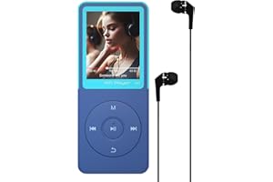 CONODO Bluetooth Mp3 Mp4 Players,16GB Classic Mini Portable Walkman Mp3 Music Player with Bluetooth for Kids, Recording,Video,FM Radio,Digital HiFi Sound Audio Music Devices Play up to 50 Hours…