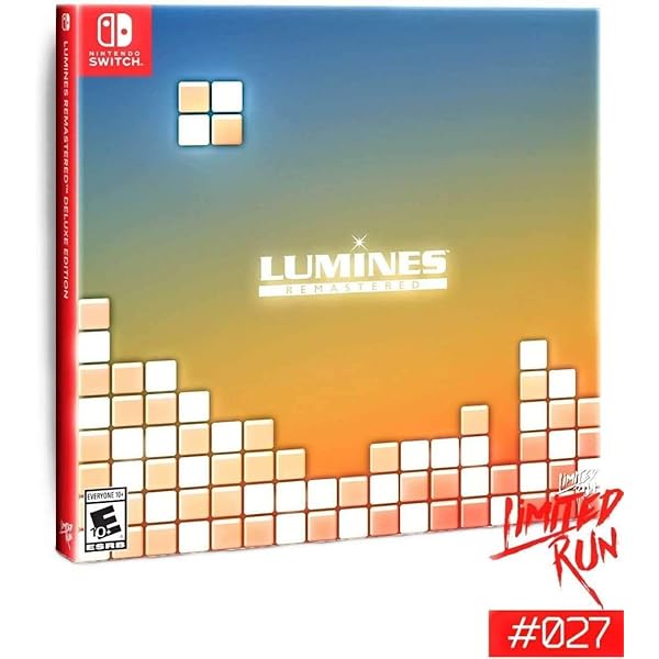 未開封　北米版　Lumines Remastered Switch　ルミネス Amazon.com: Lumines Remastered (Switch Limited Run #27) (Non