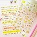 6 Sheets Craft Sticker, Marrywindix Tech Decorative Scrapbooking Diary Album Sticker Adhesive #3