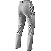 FFEATIANDY Men's Lightweight Hiking Pants Quick Dry Waterproof Stretch Travel Fishing Camping Work Cargo Pants Zipper Pockets