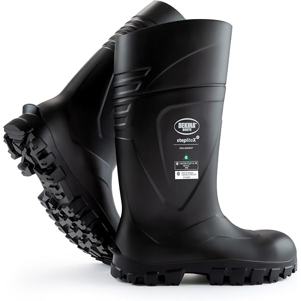 Amazon.com | Bekina StepliteX SolidGrip S4 Safety Toe Wellington