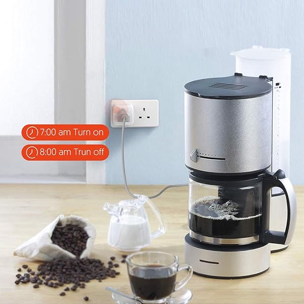 Smart Home Wifi plug Smart Plug 13a Wifi Drahtlose Fernbedienung Timing funktion Kein Hub Erforderliche Wei Mit Alexa Google Haupt2pcs