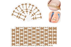 124 PCS Ingrown Toenail Kit, 2 Styles Breathable Self-Adhesive Elastic Toenail Correction Patch for Toenail Treatment Fingern