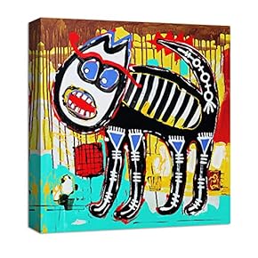 Abstract Original Design Animals Painting Artwork for Home Framed