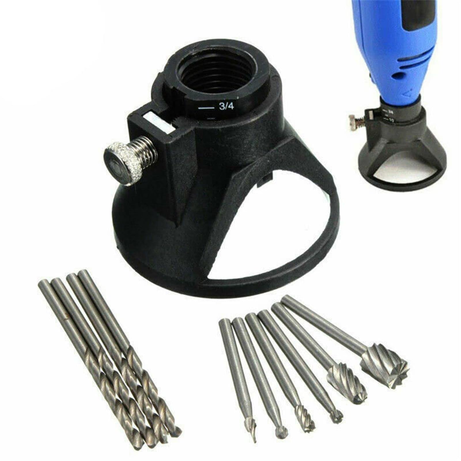 Drill Router Kit HomeSoGood Router Drill Bits Tool Drill Bit Kit Cutting Guide Locator ...
