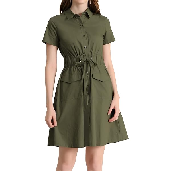 EFOFEI Vestido De Cóctel De Lunares Retro Con Mangas Casquillo Para Mujer, Vestido Rockabilly, Nota:, S