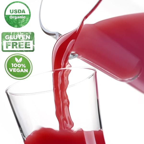 PURE ANATOLIA ORGANIC ANTIOXIDANT DETOX JUICE 32 FL OZ – BLEND OF APPLE, SWEET CHERRY, GRAPE, CARROT, TART CHERRY AND POMEGRANATE – IMMUNE BOOSTING GLASS BOTTLE (PACK OF 1)