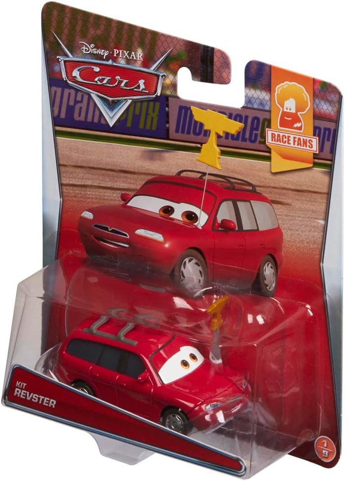 Mattel Disney 2, Die-Cast Model Cars, 1: 55, Selection, Kit Revster - Image 3