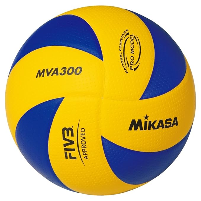 MIKASA Hallenvolleyball MVA 300, mehrfarbig, Gr. 5
