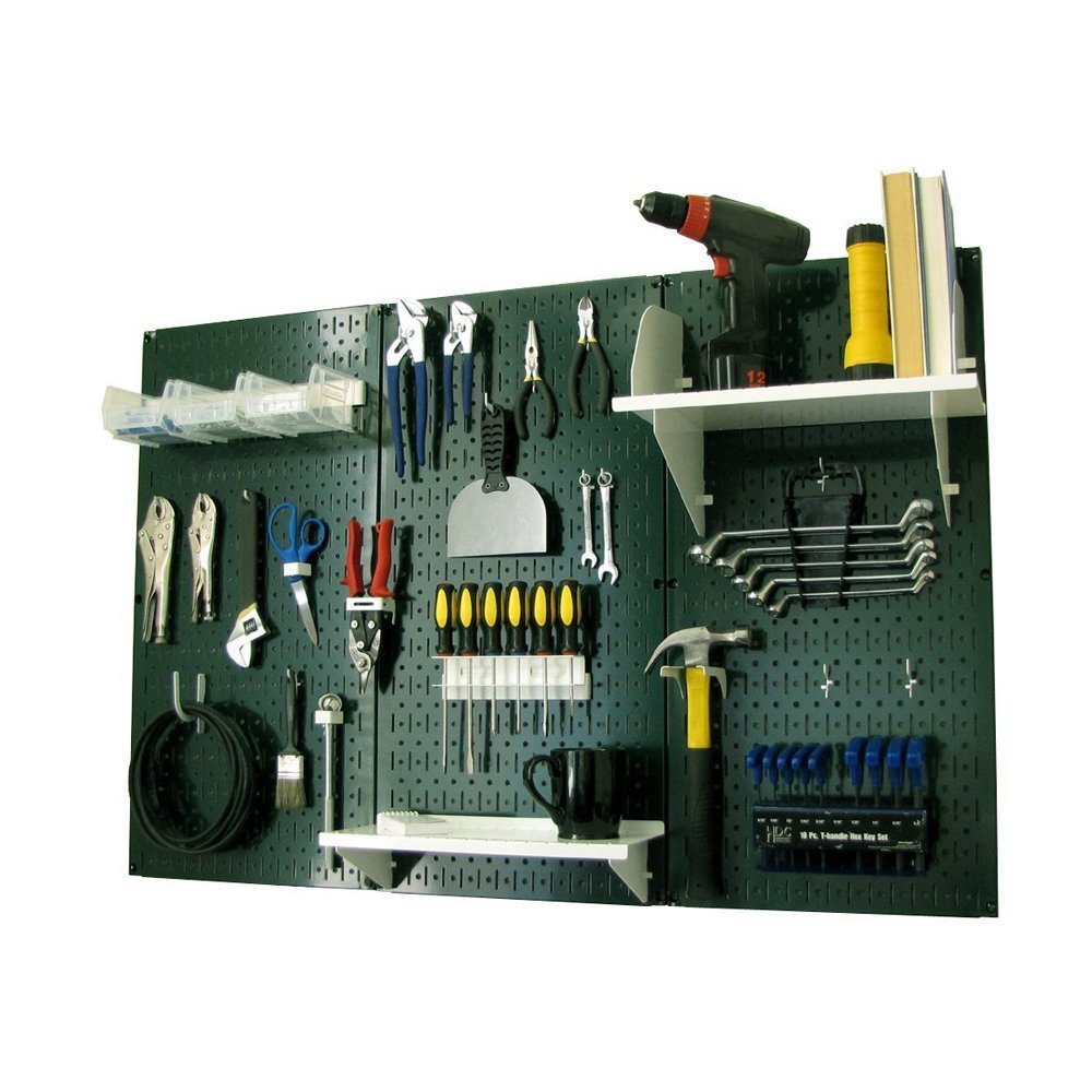 Wall Control Pegboard Organizer 4 ft. Metal Pegboard