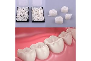 APHRODITE 100pcs Temporary Crown Veneers Material Anterior Front Back Molar Teeth by Superdental