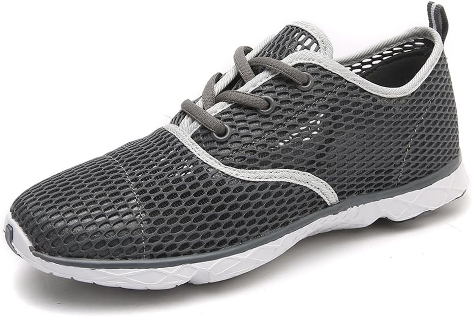 GASTONG Men's Quick Drying Aqua Water Shoes Trainers