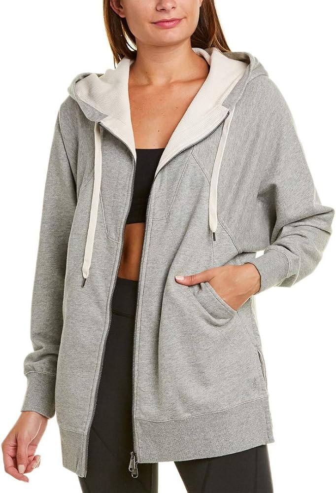 Fp Movement By Free People Womens Higher Goals Oversized Full Zip Hoodie Gray Xs At Amazon Women S Clothing Store