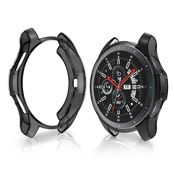 YaYuu Schutzhülle für Samsung Gear S3 Frontier, Weiches TPU Kratzfestes Gehäuse All-Around Hülle Bildschirm Abdeckungen für S