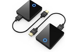 Wireless HDMI Transmitter and Receiver,Binken 150m Wireless HDMI Extender Support 1080P@60 Hz, Support 2.4/5GHz for Streaming Video Audio from Laptop, PC Satellite to HDTV Projector Model 810