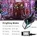 LYHOPE Christmas Lights, Low Voltage 66ft 200 LED Christmas Lights - with 30V UL Certified Power Supply Adapter String Lights for Indoor, Wedding and Holiday Decorations (Multi-Color)