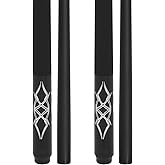 Dysdensa Fiberglass Graphite Composite Billiard Pool Cue Sticks 18oz 19oz 20oz 21oz 58inch