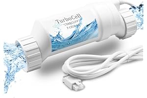 CYANCLIFF T-15 Salt Cell Replacement,Salt Water Pool Chlorinator System Compatible with hayword Salt Chlorine Generator W3T-CELL-15, Up to 40,000 Gallons