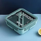 Chchmu Bento Box Portable Lunch Box Leakproof Salad