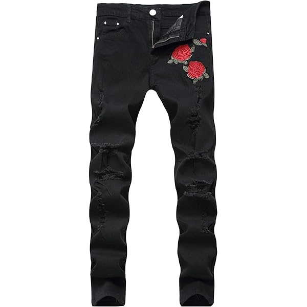 パンツ 00s Levi's y2k black grunge denim jeans Ethbox Y2K Jeans Men's Hip-hop Retro Flame Splicing Wide Leg