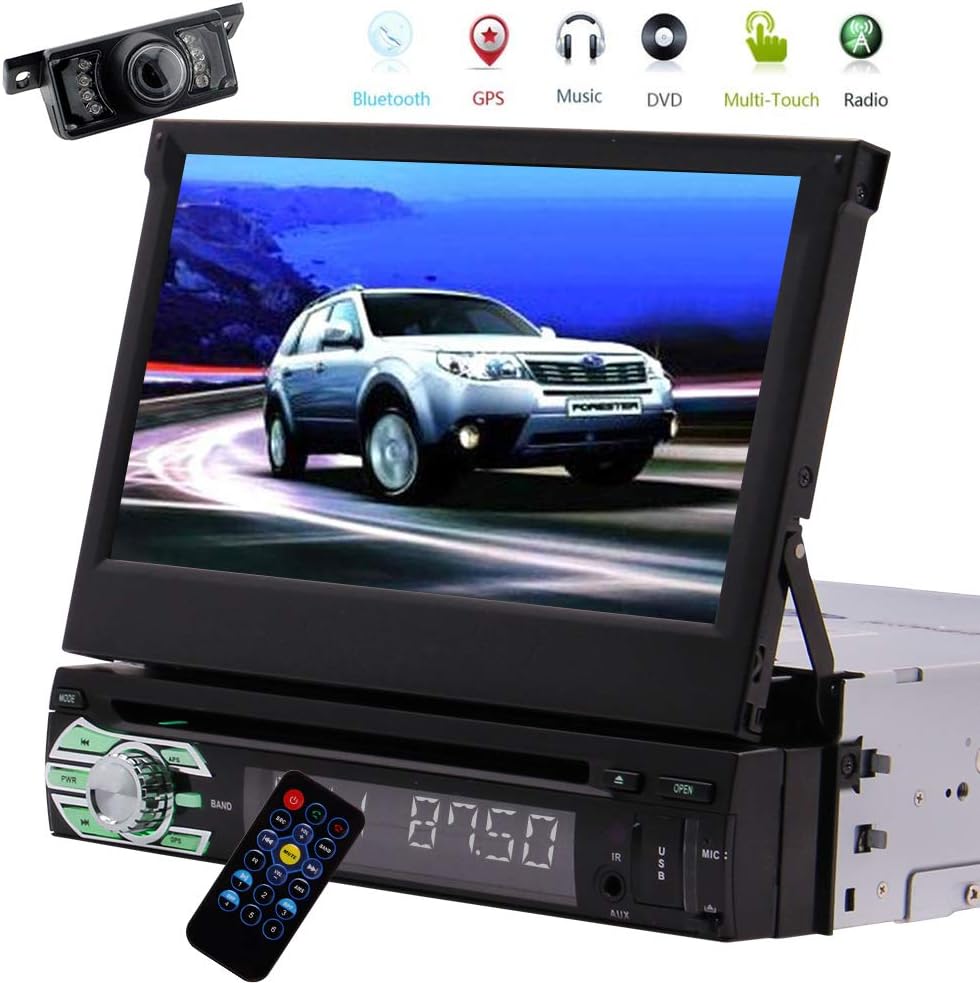 Single Din Car Stereo GPS Navigation Digital Media Amazon.co.uk