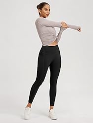 ODODOS 2-Pack 7/8 High Waist Workout Leggings with