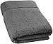 Utopia Towels - Luxurious Jumbo Bath Sheet 1 Piece - 600 GSM (35X70 Inches) 100% Ring Spun Cotton - Highly Absorbent and Quick Dry Extra Large Bath Towel - Super Soft Hotel Quality Towel (Grey)
