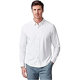 Rhone Men’s Commuter Shirt Classic Fit Performance Dress Shirt – Lightweight Italian Fabric, Wrinkle Resistant, Button Down