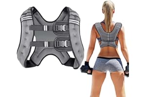 Prodigen Running Weight Vest for Men Women Kids 8 12 16 20 Lbs Weights Included, Body Weight Vests for Training Workout, Jogging, Cardio, Walking, Elite Adjustable Weighted Vest Workout Equipment