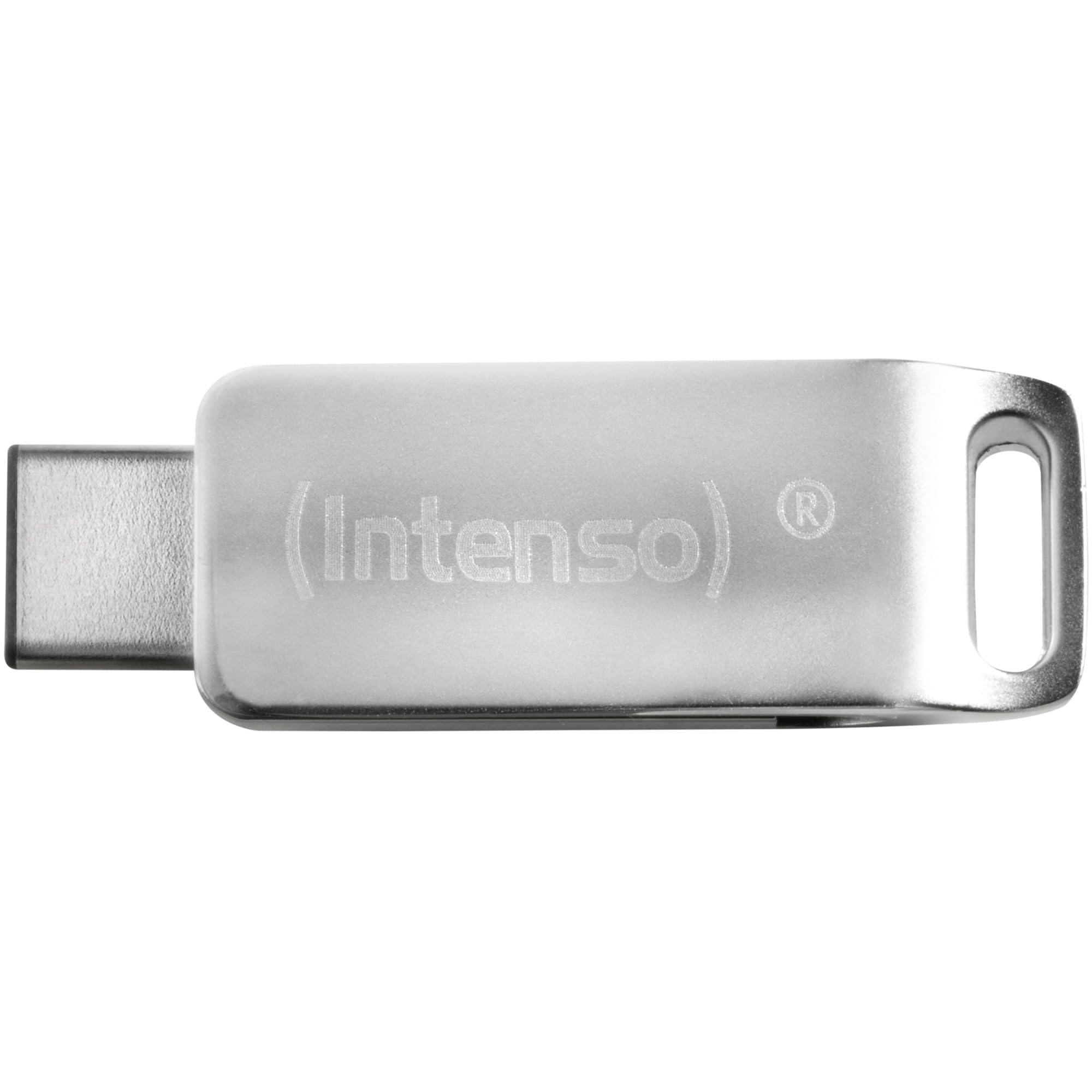 Intenso cMobile Line - Dual USB & Type C USB drive - 64GB - USB 3.1, Silver