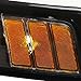Spec-D Tuning 2LH-MST99JM-RS Ford Mustang Gt Base Svt Cobra Headlights W/Corner Lights 1Pc. Black