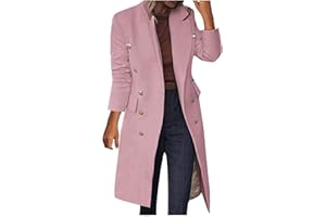 Long Blazers for Women Trendy Solid Button Lapel Collar Blazer Women Long Sleeve Open Front Work Office Suit Jackets