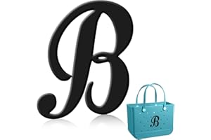 Alixumiss Decorative Lettering Charms for Bogg Bag, Alphabet Lettering Accessories, Decorative Bogg Bag Charms Insert Alphabet Lettering, Alphabet 3D Letters for Personalizing Handbag DIY