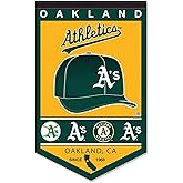 WinCraft Oakland Athletics Heritage History Banner Pennant