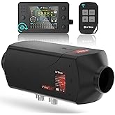 LF Bros 12V Diesel Heater, 5KW Air Parking Heater with Remote Control and T3 Timing LCD Monitor, 10L Fuel Tank, Fast Heating 
