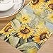 1 redgogo Sunflower Vintage Paper Napkins Decorative Elegant Paper Party Cocktail