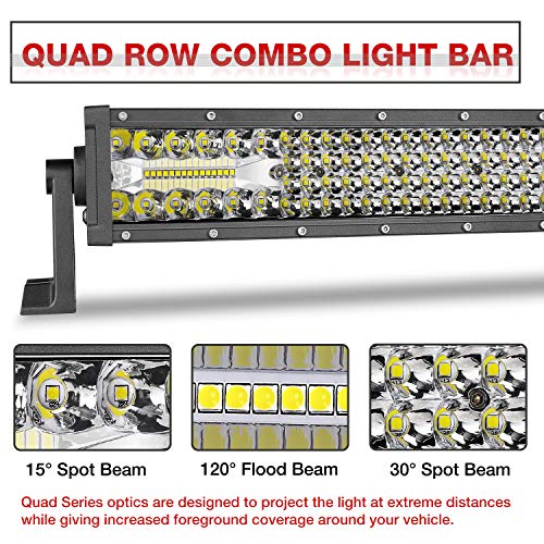 image for LED Light Bar, OFFROADTOWN 30 Inch 230w LED Driving Light Spot Flood C