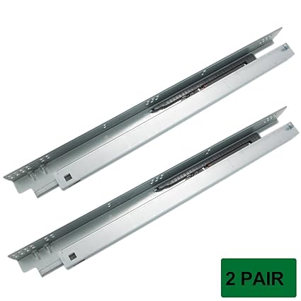 Probrico 21 Inch Drawer Slides Undermount Soft Close Full