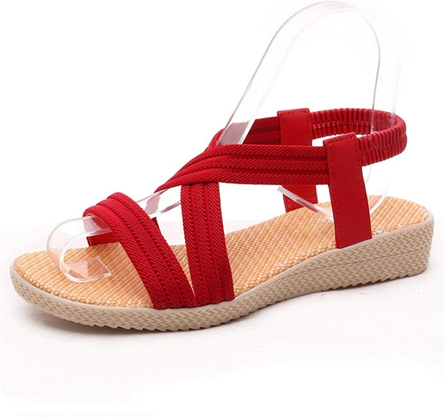 amazon ladies red sandals