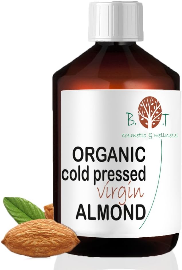 Certified Organic Cold Pressed Sweet Almond Oil 100 Pure (100 ml