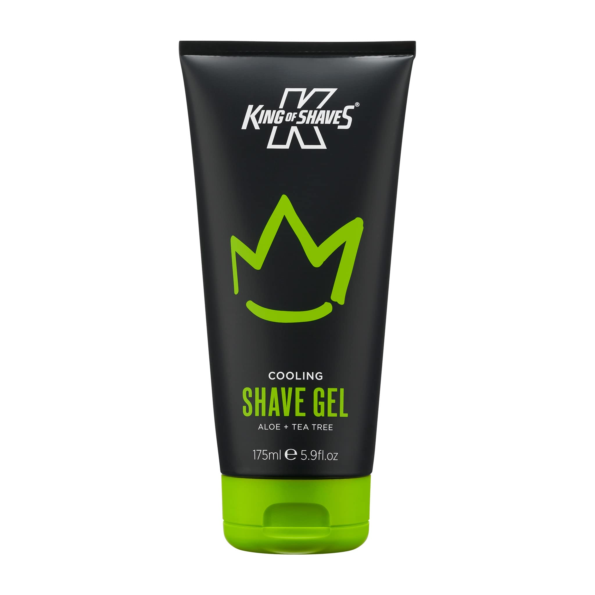 King of Shaves Cooling Shave Gel Aloe+Tea Tree 175ml