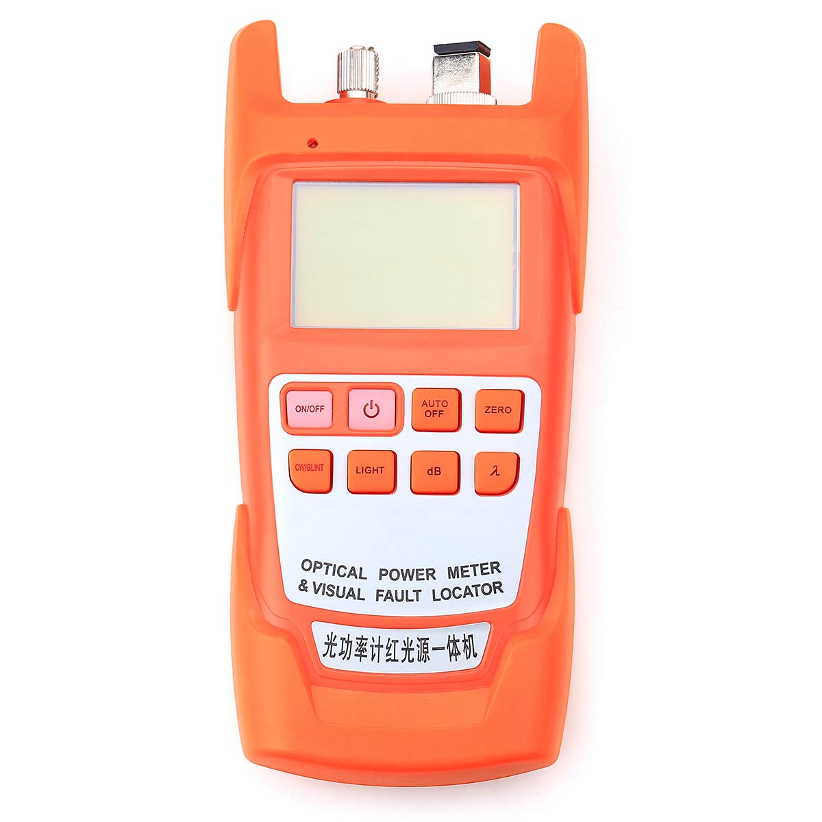 Handheld Fiber Optical Power Thick Light Machine Meter Visual Fault Locator 30KM Fiber Optic Cable Tester -70~ + 10dB