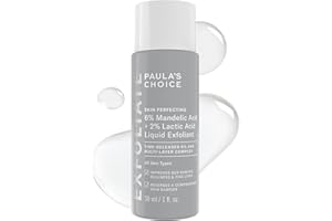 Paula’s Choice 6% Mandelic Acid + 2% Lactic Acid Exfoliant, Gentle Daily AHA Exfoliation for Discoloration, Bumpy Texture & Radiance, for Sensitive Skin, Fragrance-Free
