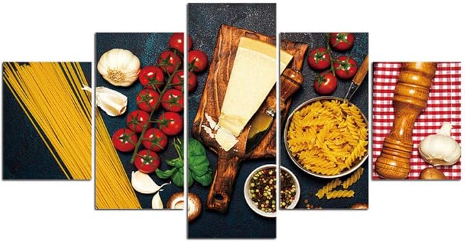 Amazon.com: AMDPH Kitchen Food Making Picture Wall Art Modern