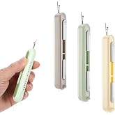 3 Pcs Needle Threader and Seam Ripper, 2 in 1 Needle Threaders Tool Thread Remover Tool for Hand Sewing Threaders Green Purple Yellow