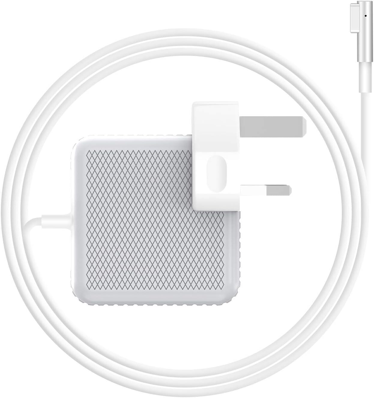 SUAMLAND Compatible with MacBook Charger, MacBook Pro Charger Replacement 60W Magsafe 1 L-Tip Power Adapter Charger Work With MacBook Air 11" & 13" and MacBook Pro 13" Before Mid 2012 (A1278)