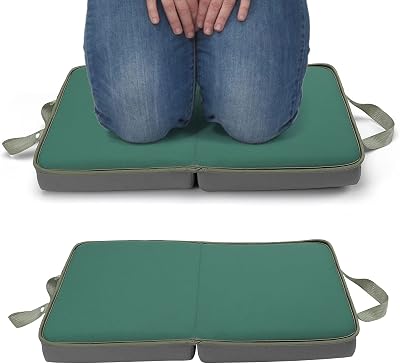 Taylor & Brown Memory Foam Kneeling Pad Cushion Green 54x34x5 cm
